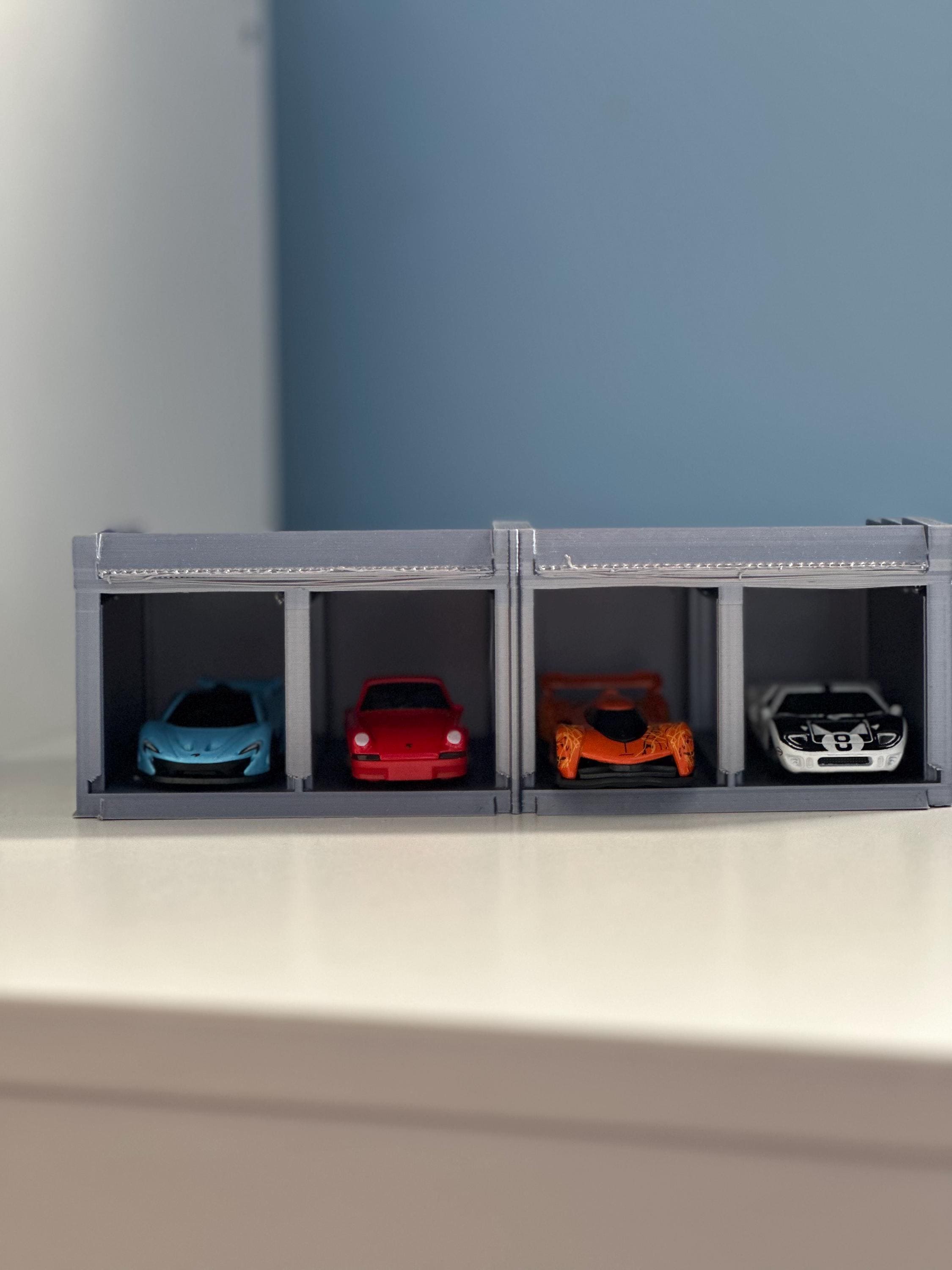 1:64 4 Car Garage, Diorama - Showcase Your Collection. - Etsy