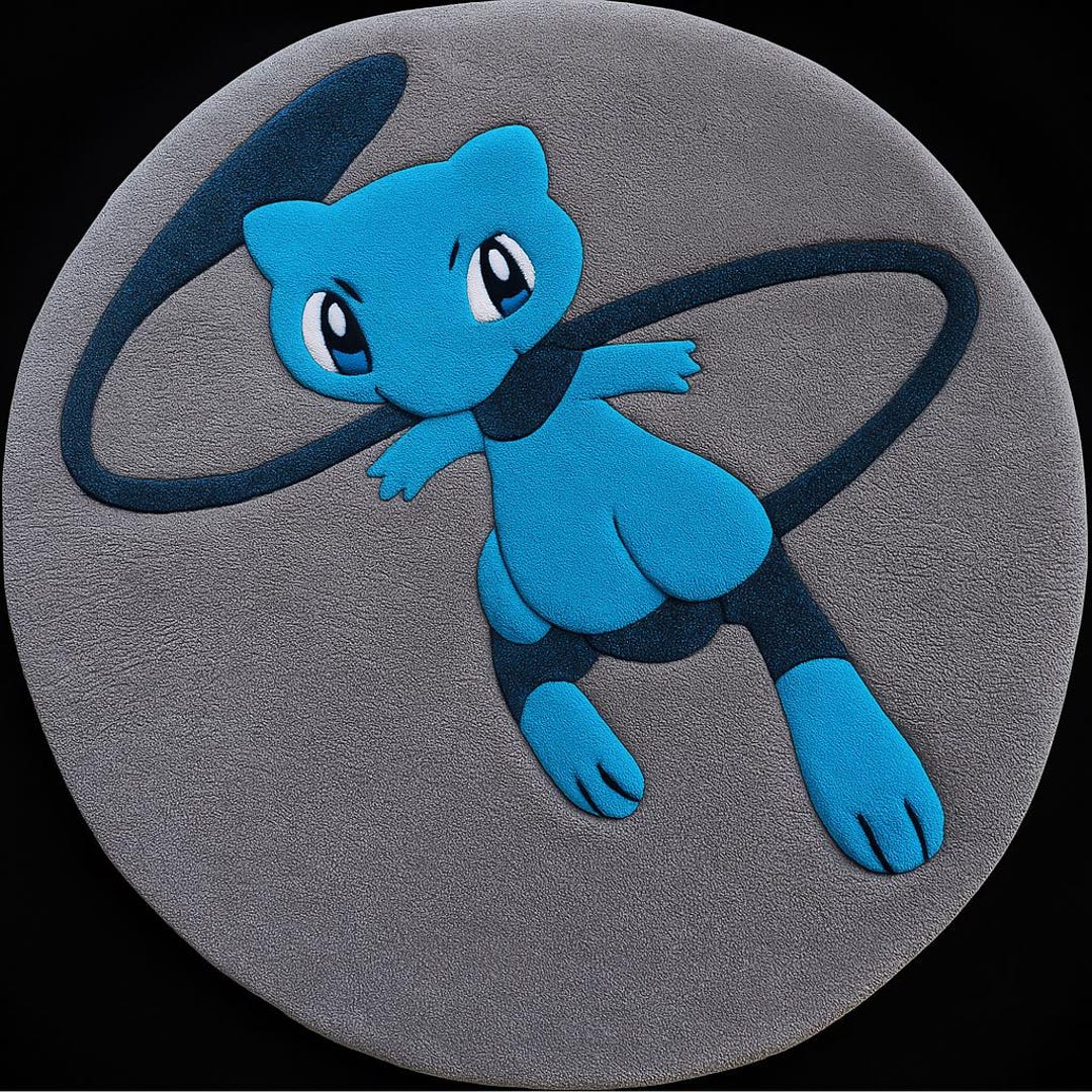 Mew Rug, Eevee Rug, Vaporeon Rug, Espeon Rug, Sylveon Rug, Leafeon Rug ...