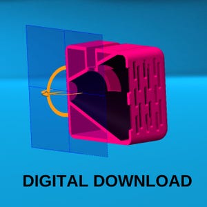 Modern Phone Stand Amplifier - 3D Printable STL File | Enhance Sound | Hands-Free for Cooking, Work, and Everyday Use