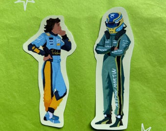 Fernando Alonso vinyl stickers