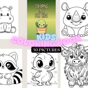 Printable Coloring Pages for Kids, Toddlers, Preschoolers, Coloring Book, Coloring Pages, Animal Kids Coloring Pages Printable