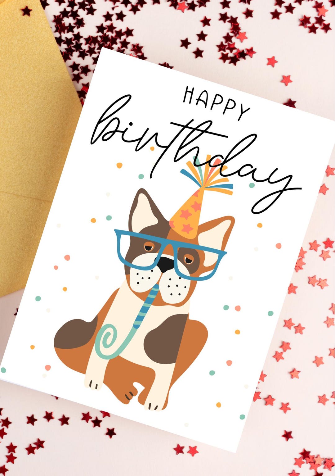 Printable Funny Birthday Card, Birthday Card Dog, Cute Dogs ...