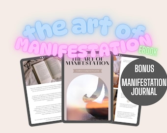 Manifestation eBook: Gesetz der Anziehung Anleitung + Journal (PDF)