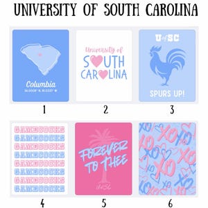 Custom College Wall Art - Any School | Digital Download | Custom Printable Dorm Poster | Personalized University Wall Decor - SET OF 3