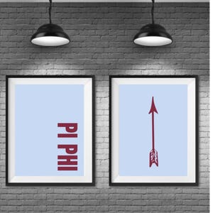 Custom Sorority Wall Art - Any Chapter | Digital Download | Custom Printable Poster | Personalized Sorority  Wall Decor | Quick turnaround