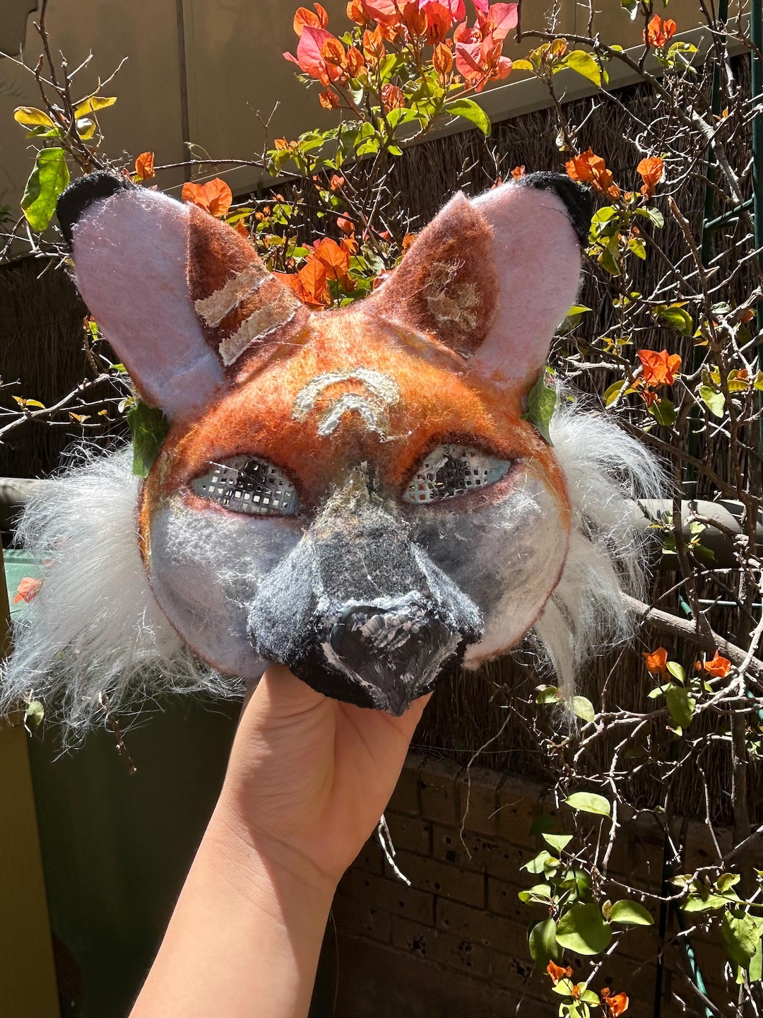Fox Rherian Mask Fox Therian Mask - Etsy