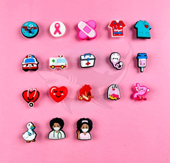 Nurse Crocs Charms/medical-themed Colorful Shoe Charms/unique Gift