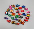 Lightining McQueen Crocs Charms Jibbitz, Car-Themed Boy Shoe Clips, Trendy Mater Clogs Charm, Shoe Decor, Cartoon Shoe Charms, Gift for Kids product logo