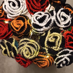 Rosas de crochet