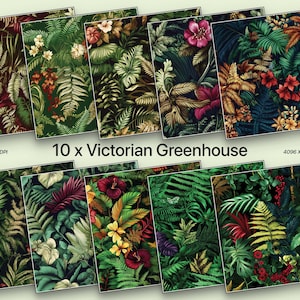 10 X Victorian Greenhouse