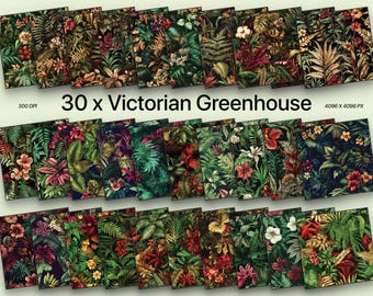 30 X Victorian Greenhouse