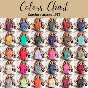 The image is a collage of various colorful tops, each with different styles and designs. The tops are arranged in a grid format, with each row containing multiple columns. The image does not contain any text, and the focus is on the diverse range of tops displayed.