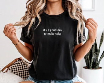 ケーキはどこ？Tシャツ ユニセックス ウルトラコットン 楽しいギフトT 