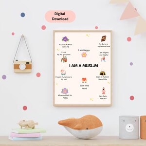 Islamic Education Posters,islam Affirmations Print,digital Download ...