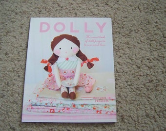 Riley Blake "DOLLY BOOK" by Elea Lutz 10 projects doll patterns doll quilts crafts rag doll Penny Rose Little Dolly 80 pages