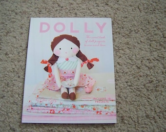 Riley Blake "DOLLY BOOK" by Elea Lutz 10 projects doll patterns doll quilts crafts rag doll Penny Rose Little Dolly 80 pages