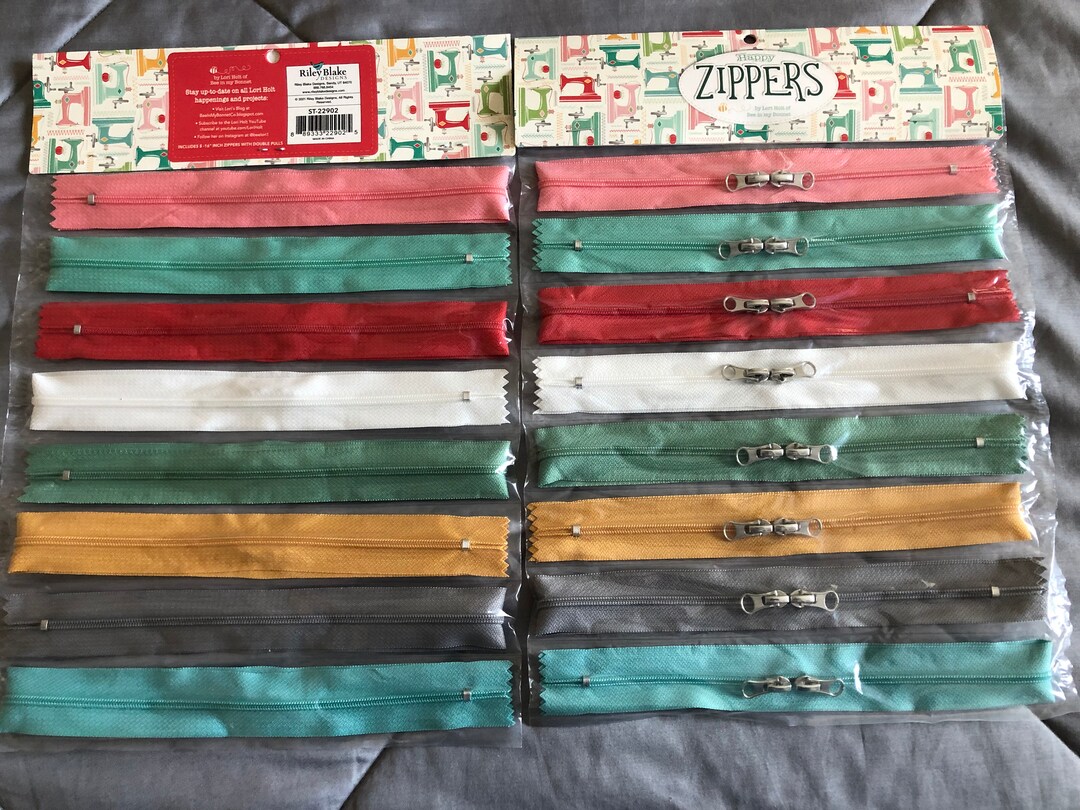 HAPPY ZIPPERS by Lori Holt of My Happy Placebee in My Etsy