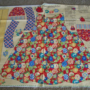 Penny Rose Fabrics "CHURCH LADIES' APRONS" by Mary Mulari 1 panel diy apron pattern P4931