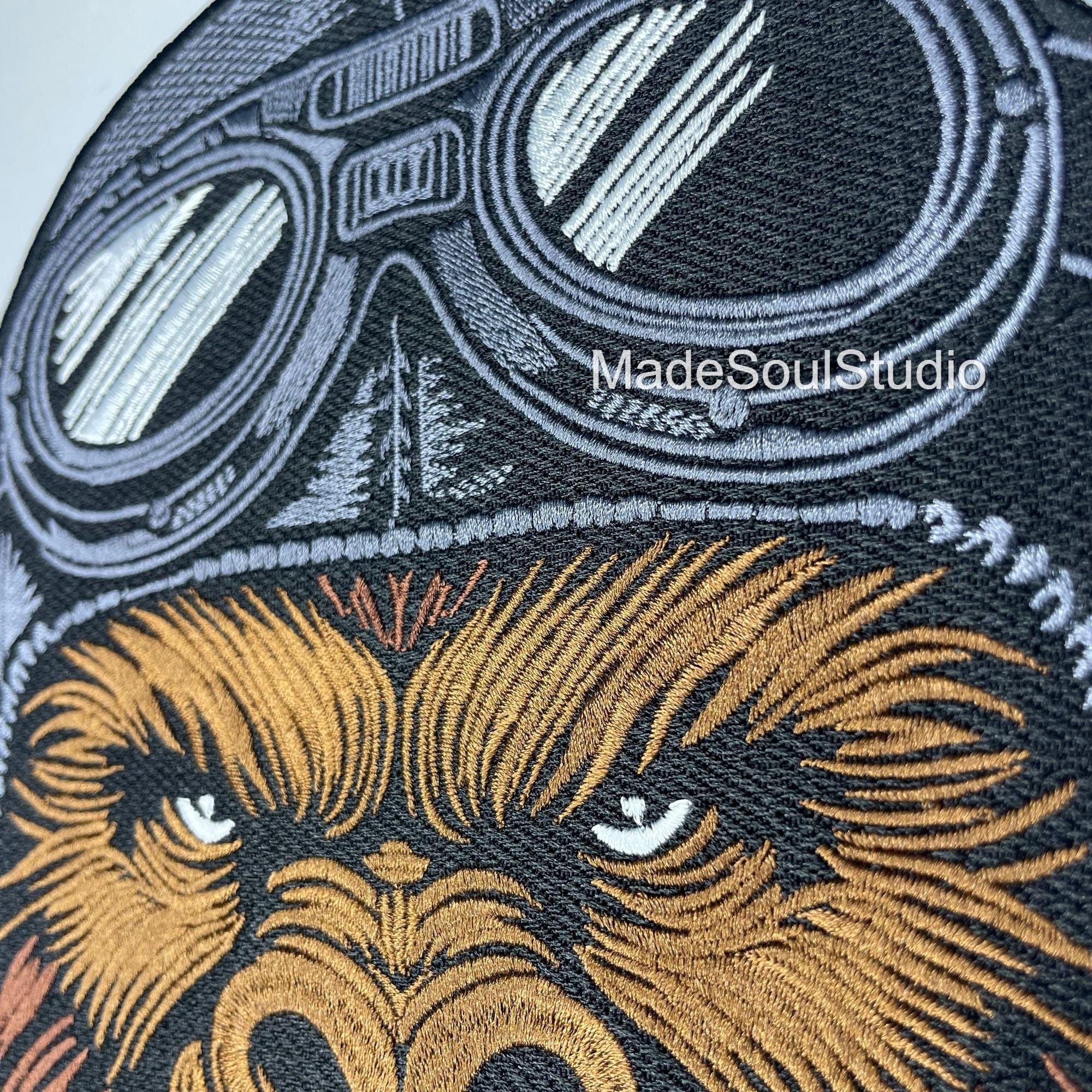 Embroidered Large Iron on GORILLA Back Patch for Jackets Patch for ...