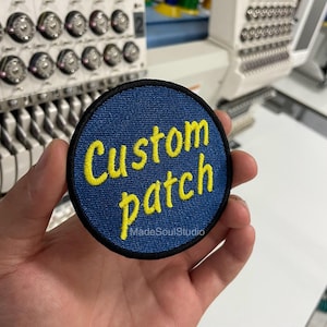 Embroidered Custom Patch Large Iron On Patch For Jackets Embroidery Logo Patch For Custom Gift Custom Patches