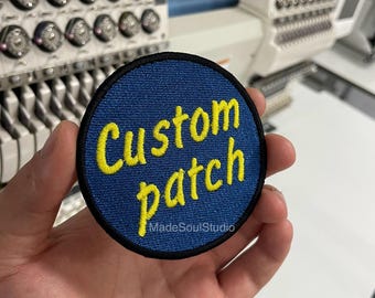 Gestickter Aufnäher zum Aufbügeln: Personalisierter Jackenaufnäher