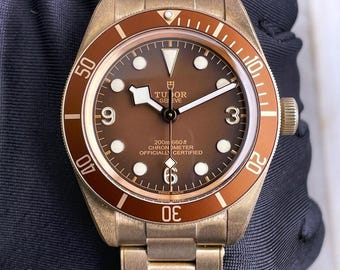 Vintage Tudor Black Bay 39mm 79012M Brown