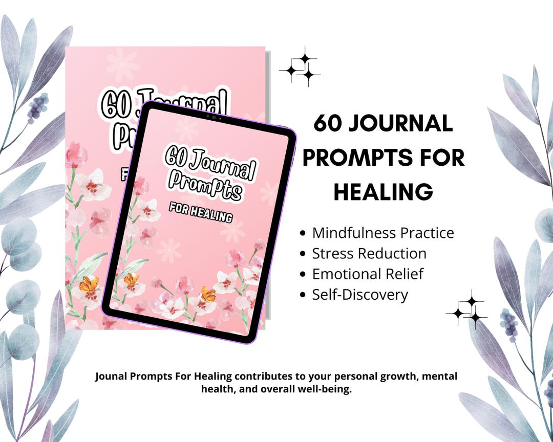 Healing Journal Prompt, Mental Health Prompt, Healing Prompts, Therapy ...