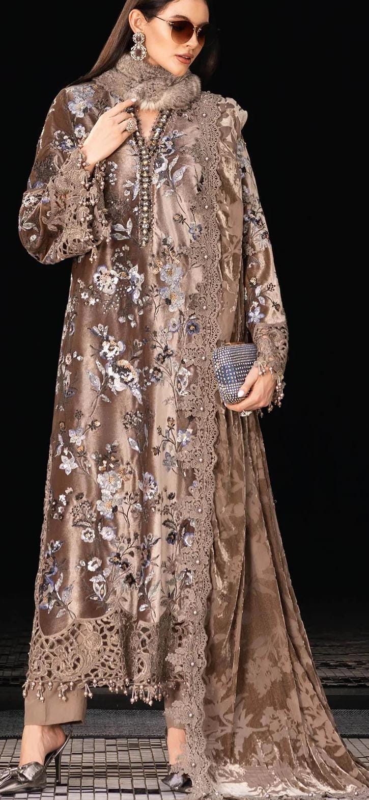 navy blue dress for baby girl Pakistani Dress Winter