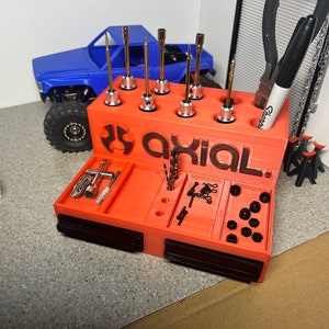 tool holder for 1/24 and 1/18 rc cars