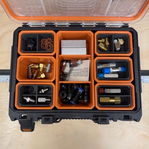 Accessory Bins - Nested Insert Bins for Ridgid Pro Gear System 2.0 Small Organizer image 5