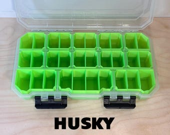 Bin Inserts for Husky 12-inch 13-Compartment Organizer Case