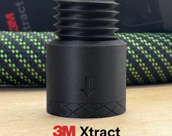 Festool 27mm to 3M Xtract Adaptor | Also fits SurfPrep, Uneeda, INDASA, AirVANTAGe