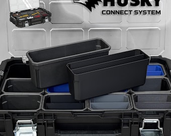 Full Depth Double-Wide Insert Bin for Husky Connect Organizer