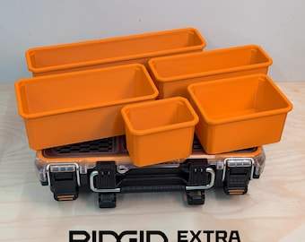 Extra Wide Replacement Bins - Ridgid Pro Gear System Gen 2.0 Half Organizer
