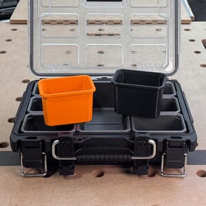 Contenedor de repuesto individual para el organizador Ridgid Pro Gear System Gen 2.0 Half