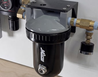 Milton Desiccant Air Dryer Wall Mount Bracket – Compressed Air Filter Support