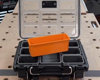 Double Wide Bin for Ridgid Pro Gear System Gen 2.0 Half Organizer