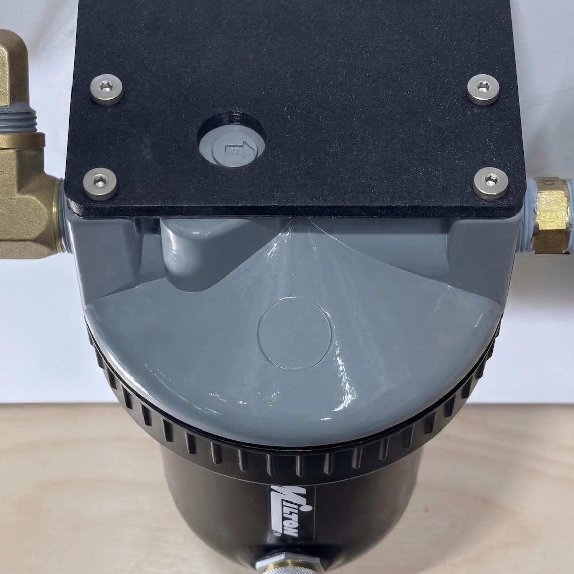 Milton Desiccant Air Dryer Wall Mount Bracket – Compressed Air Filter ...
