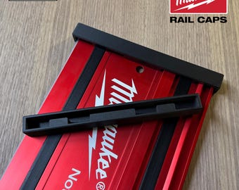 Milwaukee Guide Rail Protective End Caps - Track Saw - Heavy Duty Carbon Fiber Infused