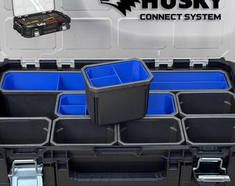 Husky Connect Organizer - Small Insert Nesting Cup Bins