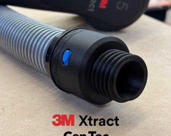 3M Xtract Sander to Cen-Tec Quick-Click Vacuum System | 1" Threaded Port Surfprep, Uneeda