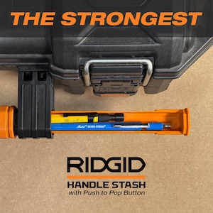 Ridgid Pro Gear Maniglia a scomparsa con pulsante a pressione Gen 2.0 / 1.0