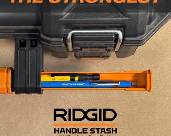 Ridgid Pro Gear Hidden Handle Stash w/ Push to Pop Button Gen 2.0 / 1.0