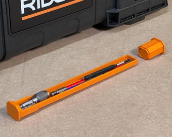 Ridgid Pro Gear verborgen opbergruimte met handvat en push-to-pop-knop Gen 2.0 / 1.0