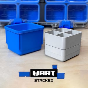 Hart Tools STACK System Organizer - Custom Nesting Bins