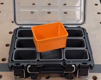 Double Deep Bin for Ridgid Pro Gear System Gen 2.0 Half Organizer