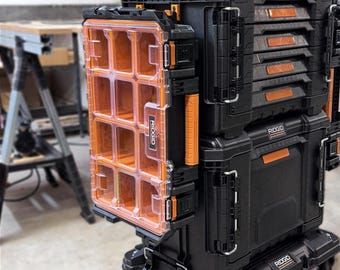 Side Mount Hooks for Full-Size or Half-Size Organizer  - Ridgid Pro Gear System 2.0 Hanger