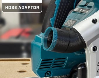 Clamshell Press Fit Vacuum Hose Adaptor - Makita Track Saw to Festool 27mm - Replaces Stock