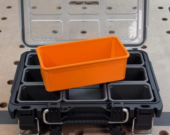 Triple Deep Bin for Ridgid Pro Gear System Gen 2.0 Half Organizer