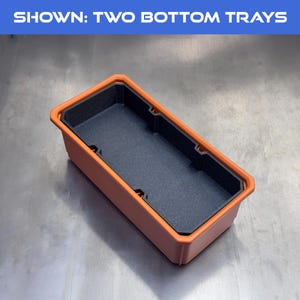 Stacked Middle Tray/Bin for Ridgid Pro Gear System 2.0 Small Half Organizer image 6